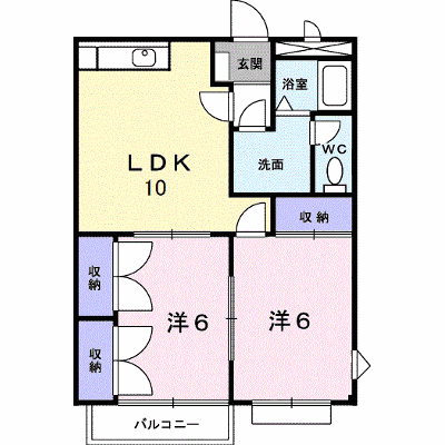 エリールおかもと１２号 101【管理NO：1-004880401-01010】 ★家具家電は申し込み後に搬入します★ ★2026年09月下旬入居可能★の外観画像