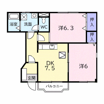 ＨＫソレイユ　Ａ 102【管理NO：1-012533901-01020】 ★家具家電は申し込み後に搬入します★の外観画像
