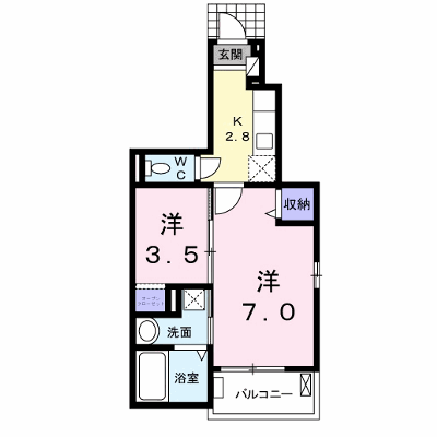 メゾン・フォレストＡ 101【管理NO：1-021651601-01010】 ★家具家電は申し込み後に搬入します★ ★2026年09月中旬入居可能★の外観画像