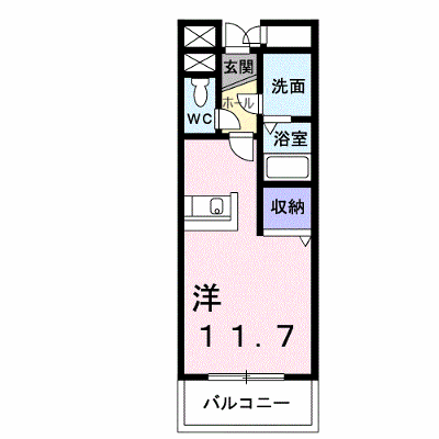 カーサ・セレーノ 305【管理NO：1-016230301-03050】 ★家具家電は申し込み後に搬入します★ ★2026年10月中旬入居可能★の外観画像