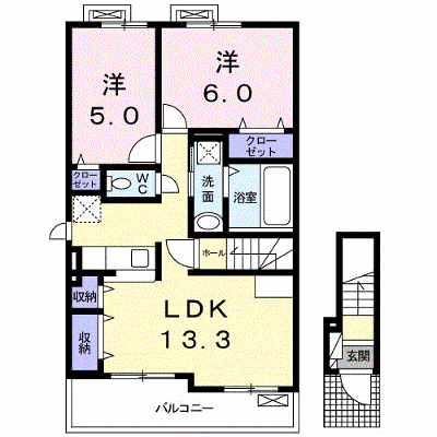 コッティⅢ　３１０ 201【管理NO：1-023869201-02010】 ★家具家電は申し込み後に搬入します★の外観画像