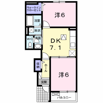 アンジェリカーレ 102【管理NO：1-016506301-01020】 ★家具家電は申し込み後に搬入します★ ★2026年10月中旬入居可能★の外観画像