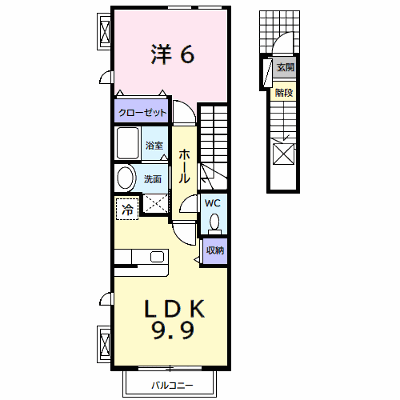 ソフィア・オレンジ 202【管理NO：1-016922101-02020】 ★家具家電は申し込み後に搬入します★ ★2026年10月中旬入居可能★の外観画像