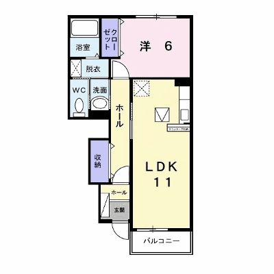 ソレアードⅢ 103【管理NO：1-012730802-01030】 ★家具家電は申し込み後に搬入します★ ★2026年10月上旬入居可能★の外観画像