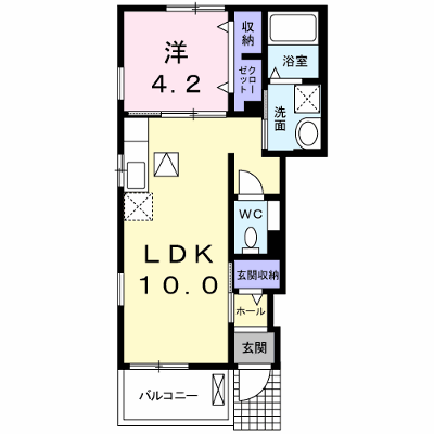 フォンテーヌ新高根 101【管理NO：1-022941601-01010】 ★家具家電は申し込み後に搬入します★ ★2026年10月中旬入居可能★の外観画像
