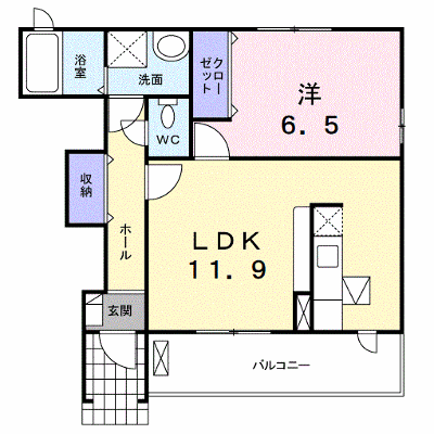 アムールＣ 102【管理NO：1-013904301-01020】 ★家具家電は申し込み後に搬入します★ ★2026年10月中旬入居可能★の外観画像