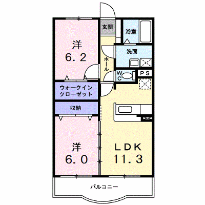 ヒル　フィールド　ブリーズ館 302【管理NO：1-013761901-03020】 ★家具家電は申し込み後に搬入します★ ★2026年10月下旬入居可能★の外観画像