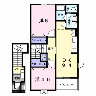 フレンドリーパークＢ 204【管理NO：1-011173502-02040】 ★家具家電は申し込み後に搬入します★ ★2026年10月上旬入居可能★の外観画像