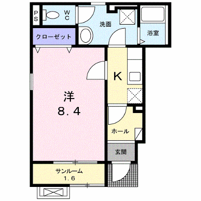 エコルポアイＭ 101【管理NO：1-019631501-01010】 ★家具家電は申し込み後に搬入します★ ★2026年10月中旬入居可能★の外観画像