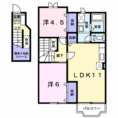 ゆ～メゾン華　Ⅰ 201【管理NO：1-005977101-02010】 ★家具家電は申し込み後に搬入します★ ★2026年09月下旬入居可能★の外観画像