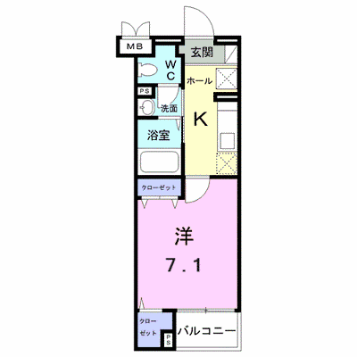 ヒッツヴィル 102【管理NO：1-023921401-01020】 ★家具家電は申し込み後に搬入します★ ★2026年10月上旬入居可能★の外観画像