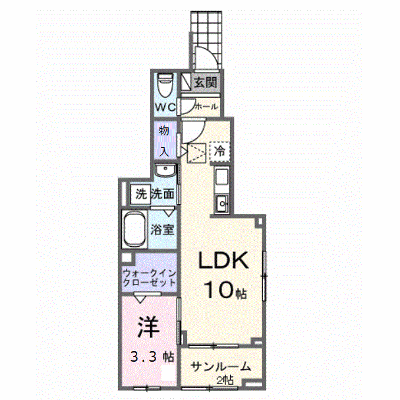 ヒカルサ清水本町 101【管理NO：1-028563701-01010】 ★家具家電は申し込み後に搬入します★ ★2026年10月上旬入居可能★の外観画像