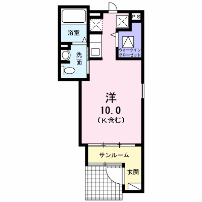 ソレイユ草薙Ⅱ 105【管理NO：1-022668002-01040】 ★家具家電は申し込み後に搬入します★ ★2026年10月中旬入居可能★の外観画像