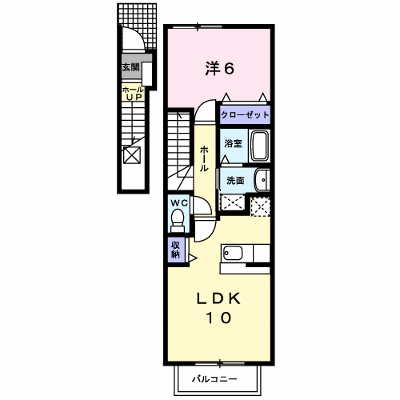 タウンヒルズⅤ 202【管理NO：1-014893901-02020】 ★家具家電は申し込み後に搬入します★ ★2026年10月中旬入居可能★の外観画像