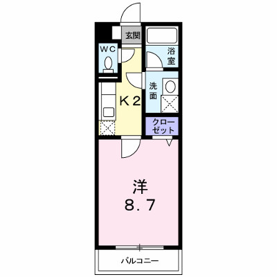 ジェンテ 303【管理NO：1-013015001-03030】 ★家具家電は申し込み後に搬入します★ ★2026年11月中旬入居可能★の外観画像