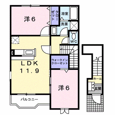 ブライトノーバ 201【管理NO：1-013293201-02010】 ★家具家電は申し込み後に搬入します★ ★2026年10月上旬入居可能★の外観画像