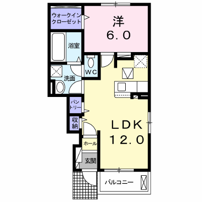 リーヴプランタンⅡ　Ｂ 106【管理NO：1-025234902-01050】 ★家具家電は申し込み後に搬入します★ ★2026年10月中旬入居可能★の外観画像