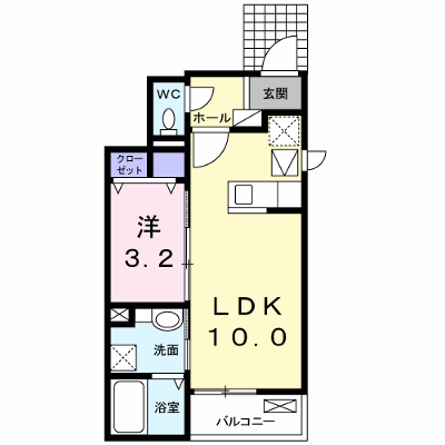 ドゥボヌールＡ 101【管理NO：1-022982401-01010】 ★家具家電は申し込み後に搬入します★ ★2026年10月下旬入居可能★の外観画像