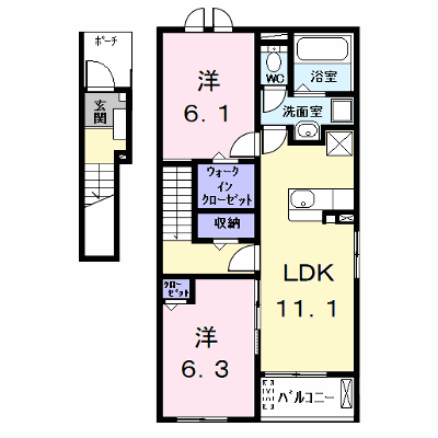 ルミエール中野新町 201【管理NO：1-027365901-02010】 ★家具家電は申し込み後に搬入します★ ★2026年10月中旬入居可能★の外観画像