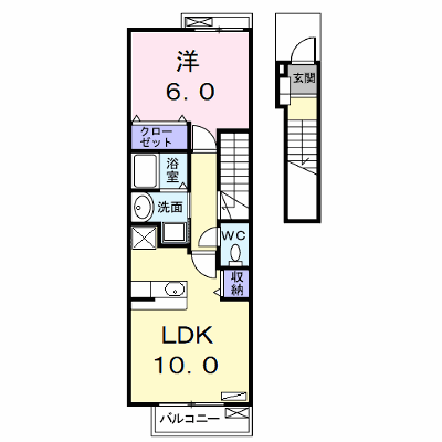 レジデンス・フジ 203【管理NO：1-014068801-02030】 ★家具家電は申し込み後に搬入します★ ★2026年09月中旬入居可能★の外観画像