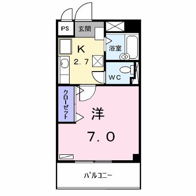 サニーコート月島 103【管理NO：1-010132501-01030】 ★家具家電は申し込み後に搬入します★の外観画像