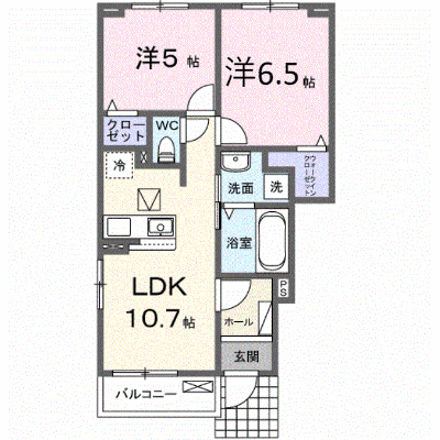 グラン・リュクス・ウエスト 101【管理NO：1-028228001-01010】 ★家具家電は申し込み後に搬入します★ ★2027年02月上旬入居可能★の外観画像