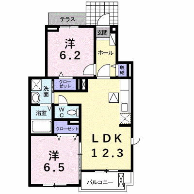 ルミエル 101【管理NO：1-016202301-01010】 ★家具家電は申し込み後に搬入します★ ★2026年09月中旬入居可能★の外観画像