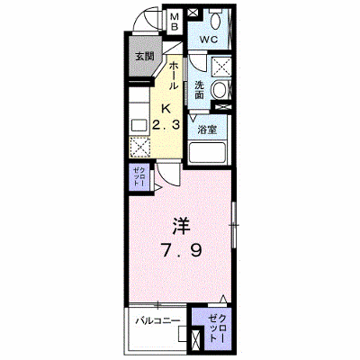 サン　グリーン 501【管理NO：1-023205601-05010】 ★家具家電は申し込み後に搬入します★の外観画像