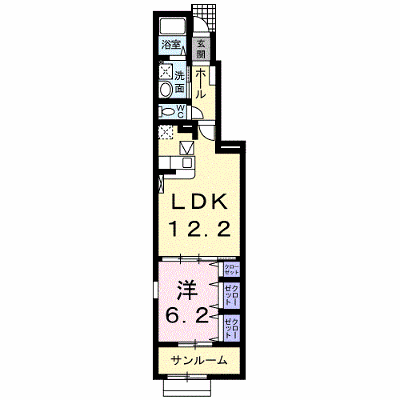 エム・シャトン 103【管理NO：1-020473901-01030】 ★家具家電は申し込み後に搬入します★ ★2026年09月中旬入居可能★の外観画像