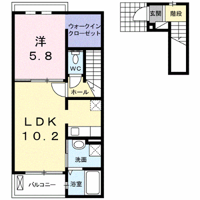 ランドマーク　ハーバー 203【管理NO：1-017447601-02030】 ★家具家電は申し込み後に搬入します★の外観画像