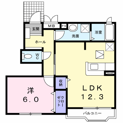 メゾン　アルディ 101【管理NO：1-016105401-01010】 ★家具家電は申し込み後に搬入します★ ★2026年09月中旬入居可能★の外観画像