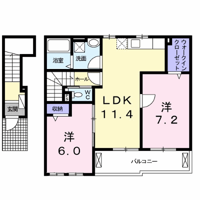モルトベーネ 202【管理NO：1-020720401-02020】 ★家具家電は申し込み後に搬入します★の外観画像