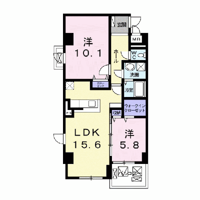 エアリーヒルズ芦屋 305【管理NO：1-019706501-03050】 ★家具家電は申し込み後に搬入します★ ★2026年10月上旬入居可能★の外観画像