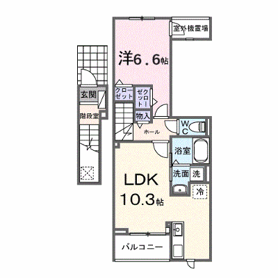 ヴェルデ・フレスコ 203【管理NO：1-028435501-02030】 ★家具家電は申し込み後に搬入します★の外観画像