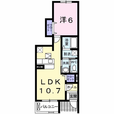 ベル　アンジュ 101【管理NO：1-014650801-01010】 ★家具家電は申し込み後に搬入します★ ★2026年10月下旬入居可能★の外観画像