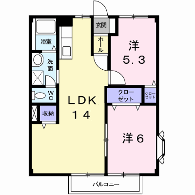 パレスイナバ 201【管理NO：1-004476201-02010】 ★家具家電は申し込み後に搬入します★ ★2026年10月下旬入居可能★の外観画像