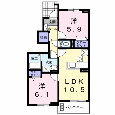 サンリット雅Ⅲ 101【管理NO：1-018754601-01010】 ★家具家電は申し込み後に搬入します★ ★2026年10月上旬入居可能★の外観画像