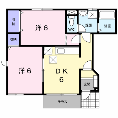 ファミール 101【管理NO：1-011128401-01010】 ★家具家電は申し込み後に搬入します★ ★2026年09月中旬入居可能★の外観画像