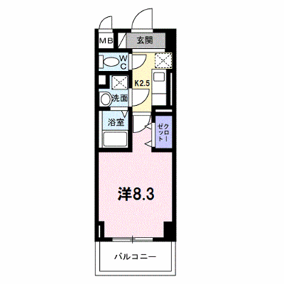パラドール 305【管理NO：1-027294401-03050】 ★家具家電は申し込み後に搬入します★ ★2026年12月下旬入居可能★の外観画像