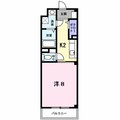 エスポワール西川 301【管理NO：1-012270201-03010】 ★家具家電は申し込み後に搬入します★ ★2026年10月上旬入居可能★の外観画像