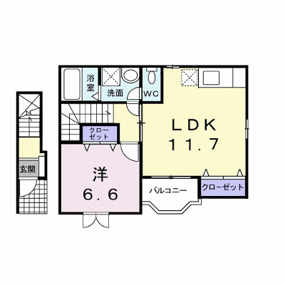 ブラッセル 207【管理NO：1-015517301-02060】 ★家具家電は申し込み後に搬入します★ ★2026年10月上旬入居可能★の外観画像