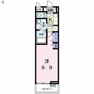 パイン・リバー 302【管理NO：1-025960901-03020】 ★家具家電は申し込み後に搬入します★ ★2026年09月中旬入居可能★の外観画像