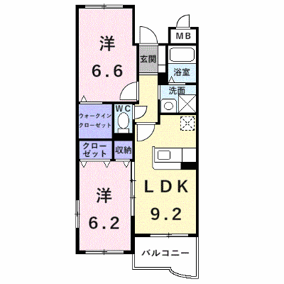 フロイデヴォーヌング 103【管理NO：1-010711901-01030】 ★家具家電は申し込み後に搬入します★ ★2026年10月上旬入居可能★の外観画像