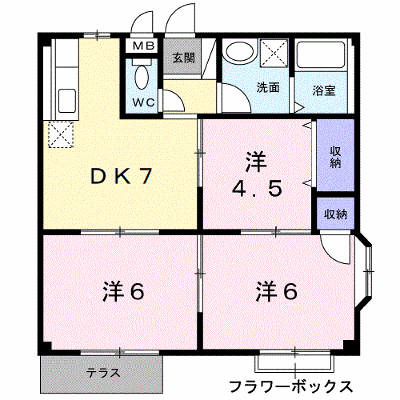 スズキパースィモン 101【管理NO：1-002476601-01010】 ★家具家電は申し込み後に搬入します★ ★2026年10月上旬入居可能★の外観画像