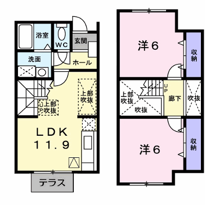 ビレッジあいＣ 103【管理NO：1-007707701-01030】 ★家具家電は申し込み後に搬入します★ ★2026年10月中旬入居可能★の外観画像