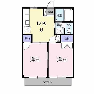 ラフォーレ 102【管理NO：1-007276901-01020】 ★家具家電は申し込み後に搬入します★ ★2026年10月上旬入居可能★の外観画像