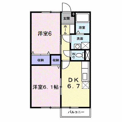 アメニティハイツカワシマ　Ｃ 102【管理NO：1-006450903-01020】 ★家具家電は申し込み後に搬入します★ ★2026年09月中旬入居可能★の外観画像