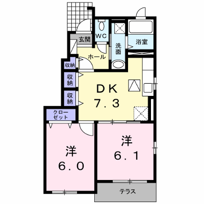 ライツェント・シックⅡ 101【管理NO：1-017607902-01010】 ★家具家電は申し込み後に搬入します★ ★2026年10月中旬入居可能★の外観画像