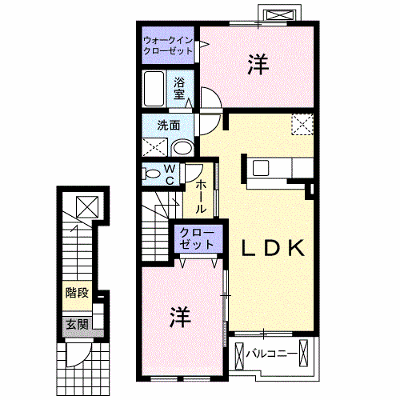 イーストリッチＢ 203【管理NO：1-015530002-02030】 ★家具家電は申し込み後に搬入します★ ★2026年10月中旬入居可能★の外観画像