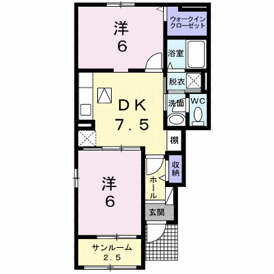 ブライト　ヒル　Ａ 101【管理NO：1-021890601-01010】 ★家具家電は申し込み後に搬入します★ ★2026年11月中旬入居可能★の外観画像